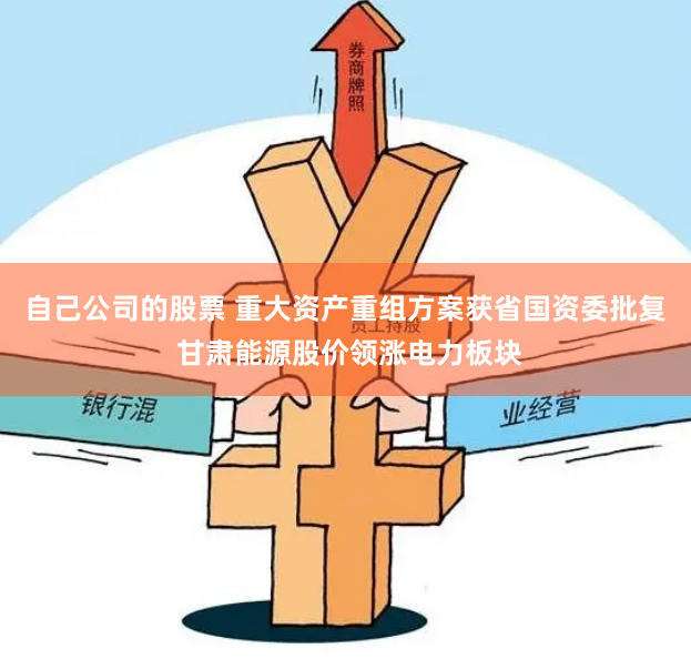 自己公司的股票 重大资产重组方案获省国资委批复 甘肃能源股价领涨电力板块